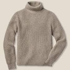 Woolen sweater made in training